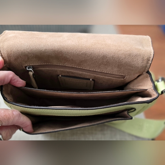 COACH Lucy Pebbled Leather Crossbody - Picture 7 of 11